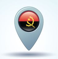 Flag of Angola vector illustration N11