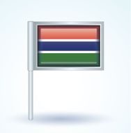 Flag of Gambia vector illustration N11