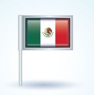 Flag of Mexico vector illustration N9
