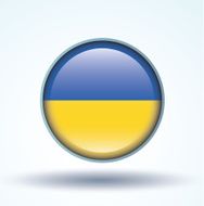 Flag of ukrain vector illustration N10