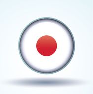 Flag of Japan vector illustration N10