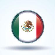 Flag of Mexico vector illustration N10