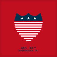 abstract independence day background with special objects N6
