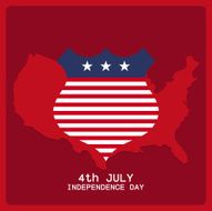 abstract independence day background with special objects N8