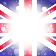abstract england flag