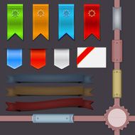 Set of ribbons - place for your text