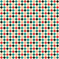 Rhombus seamless colorful pattern N2