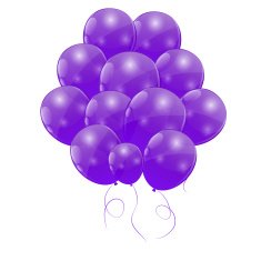 Color Glossy Balloons Background Vector Illustration N8