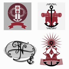 Marine Emblem set