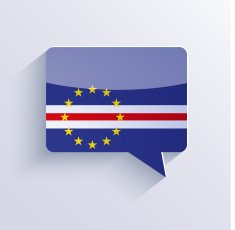 vector flag bubble speech Eps10 N3
