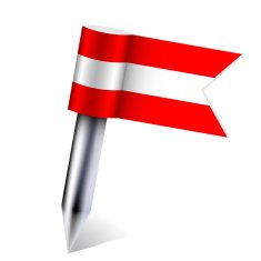 Vector Austria country flag