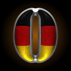 Vector Germany metal figure 0