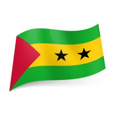 State flag of Sao Tome and Principe