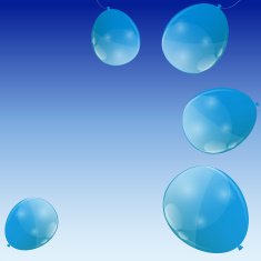 Color Glossy Balloons Background Vector Illustration N13