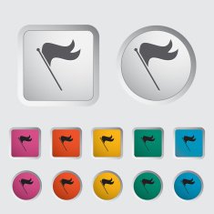Flag single icon N5
