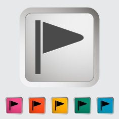 Flag single icon N6