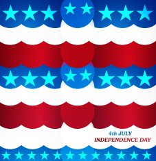4th july american independence day colorful texture background vector