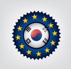 Made in South Korea EU Flag