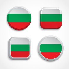 Bulgaria flag buttons