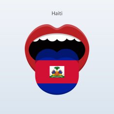 Haiti language Abstract human tongue N2