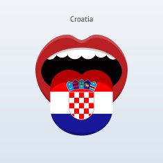 Croatia language Abstract human tongue N2