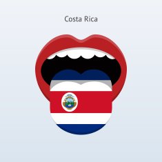 Costa Rica language Abstract human tongue N2