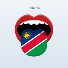 Namibia language Abstract human tongue N2