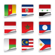 Sticker flags N3 free image download