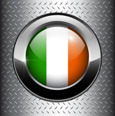 Ireland flag button N5