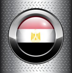 Egypt flag button N2
