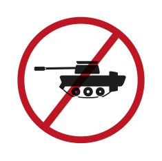 No tanks symbol N2