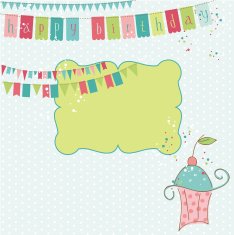 Retro Birthday Celebration Design N2
