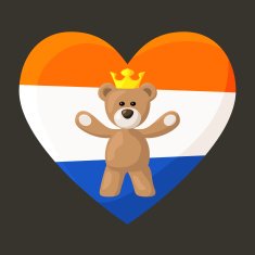Dutch Royal Teddy Bear