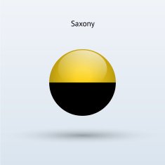 State of Saxony Flag (Germany) N2