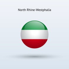 State of North Rhine-Westphalia Flag (Germany) N3