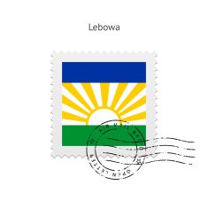 Lebowa Flag Postage Stamp