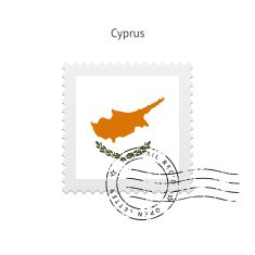 Cyprus Flag Postage Stamp