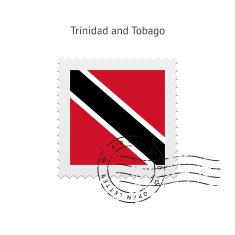 Trinidad and Tobago Flag Postage Stamp