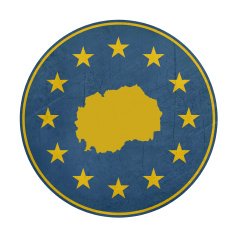 European Union Macedonia button