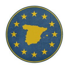 European Union Spain button