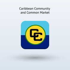 Caribbean Community and Common Market Flag N2