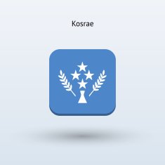 Kosrae Flag Icon