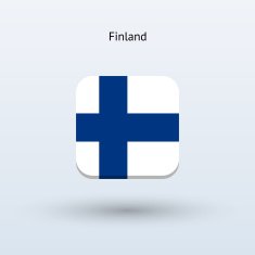 Finland Flag Icon N5