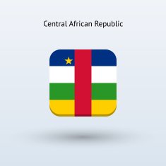 Central African Republic flag icon N2
