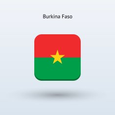 Burkina Faso Flag Icon