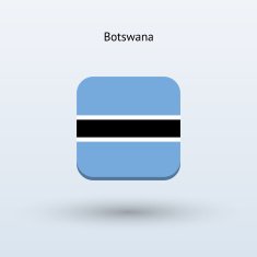 Botswana Flag Icon N4