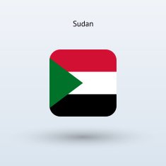 Sudan Flag Icon N3