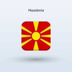 Macedonia Flag Icon N4