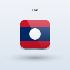 Laos Flag Icon N4