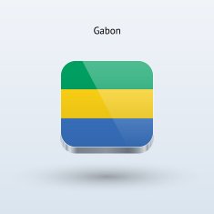 Gabon flag icon N2